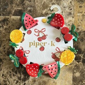 Piper K Fruit Hair Accessories